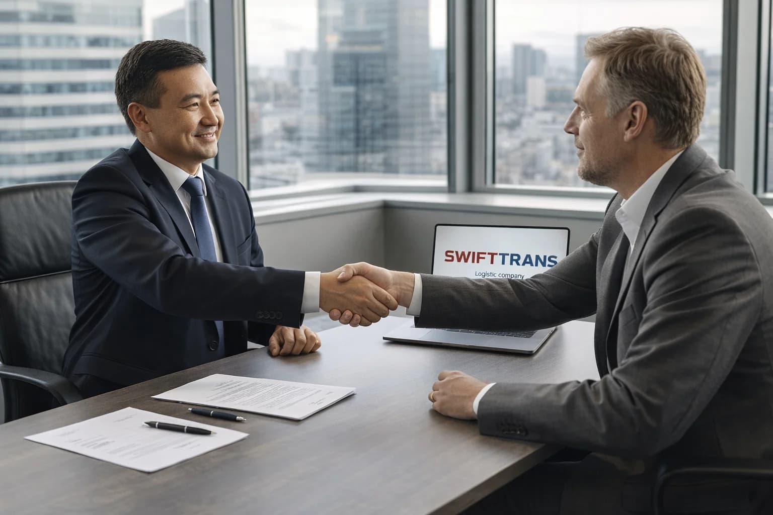 Подписание договора о партнерстве SWIFTTRANS