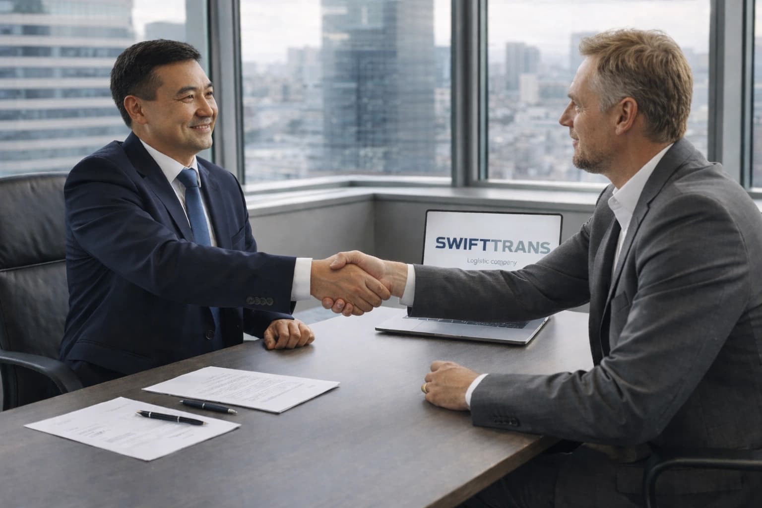 Подписание договора о партнерстве SWIFTTRANS